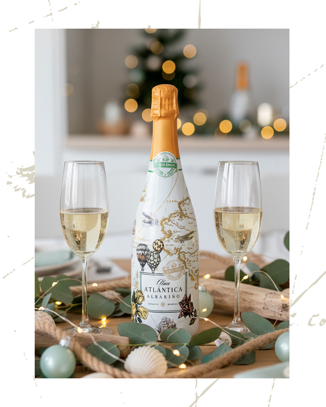 Esperamos que tengáis muchos regalitos debajo del árbol y que entre ellos se encuentren unas botellitas de Alma Atlántica para brindar y saborear con el roscón. 👑✨ 

#NuncaSinAlma